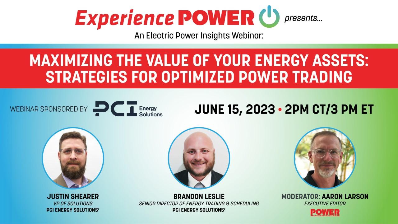 Webinar: Maximizing the Value of Your Energy Assets — Strategies for Optimized Power Trading