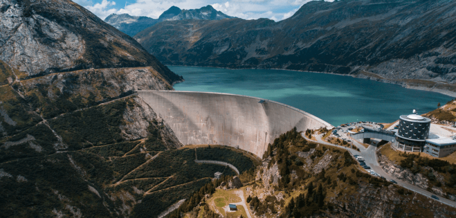image of dam to portray how to improve hydropower generation