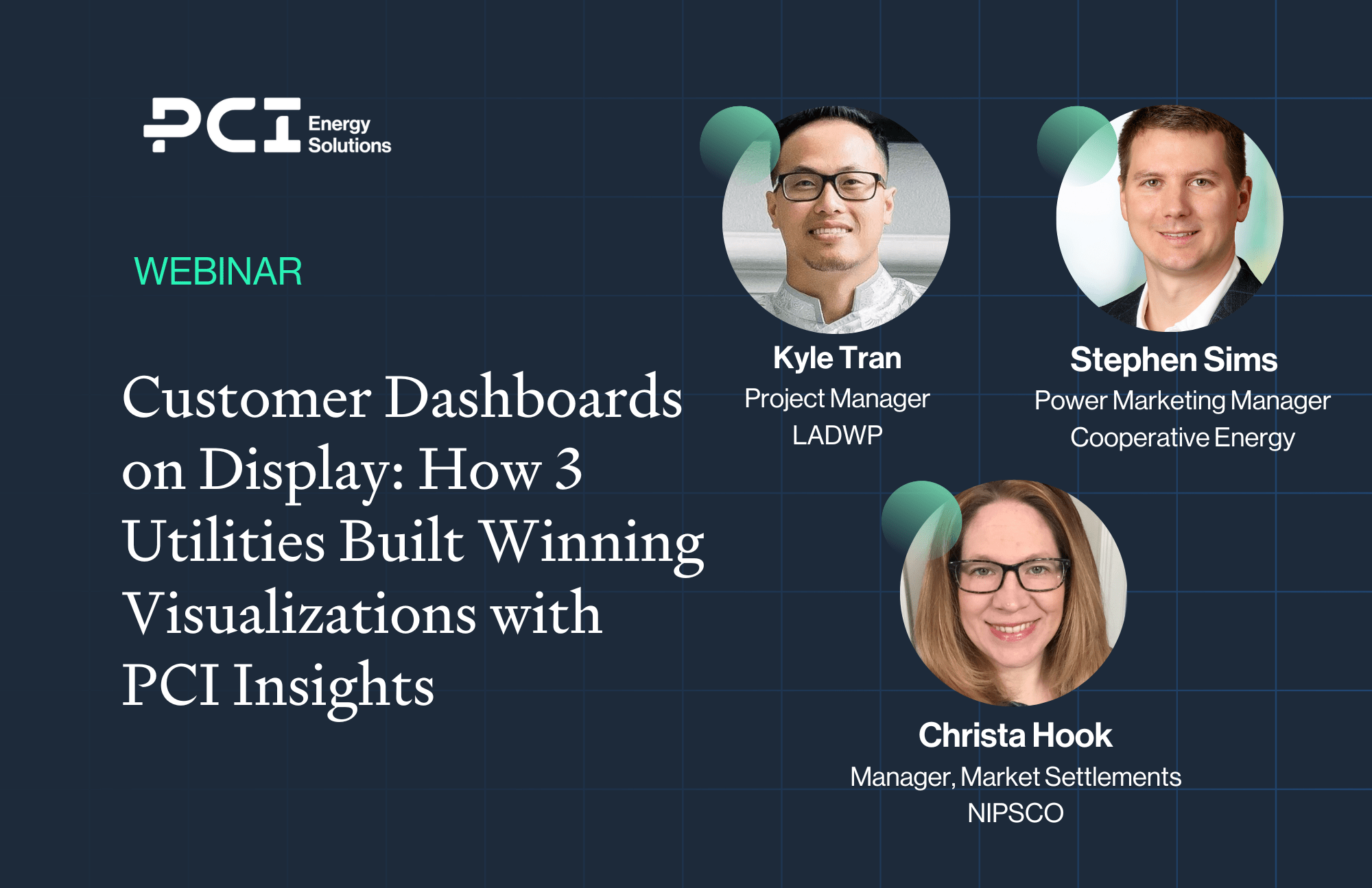 Webinar: Customer Dashboards on Display: How 3 Utilities Built Winning Visualizations with PCI Insights