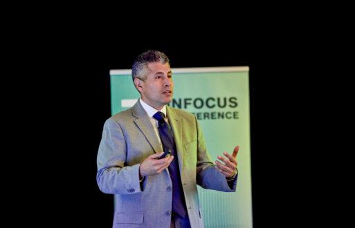 Eliecer "Eli" Viamontes, president of Entergy Texas, at INFOCUS 2025
