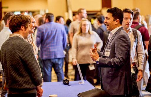 Jay Bhatty of NatGasHub.com (right) at INFOCUS 2025