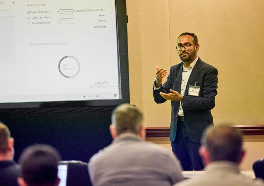 Arun Devarakonda at PCI Energy Solutions INFOCUS Conference 2025