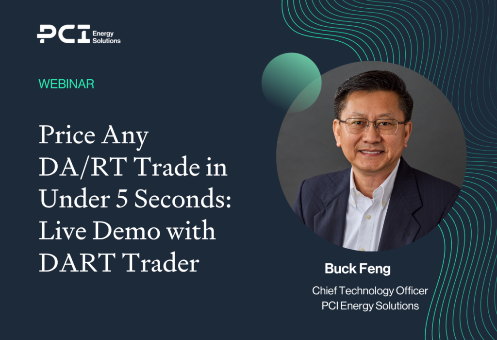 promotional graphic for "Price Any DA/RT Trade in Under 5 Seconds: Live Demo with DART Trader" webinar