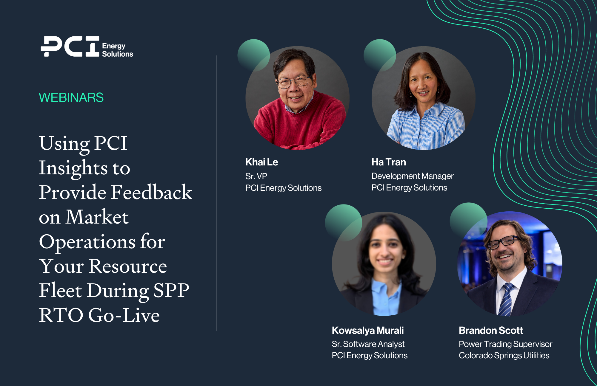 Webinar: Using PCI Insights to Provide Feedback on Market Operations for Your Resource Fleet During SPP RTO Go-Live
