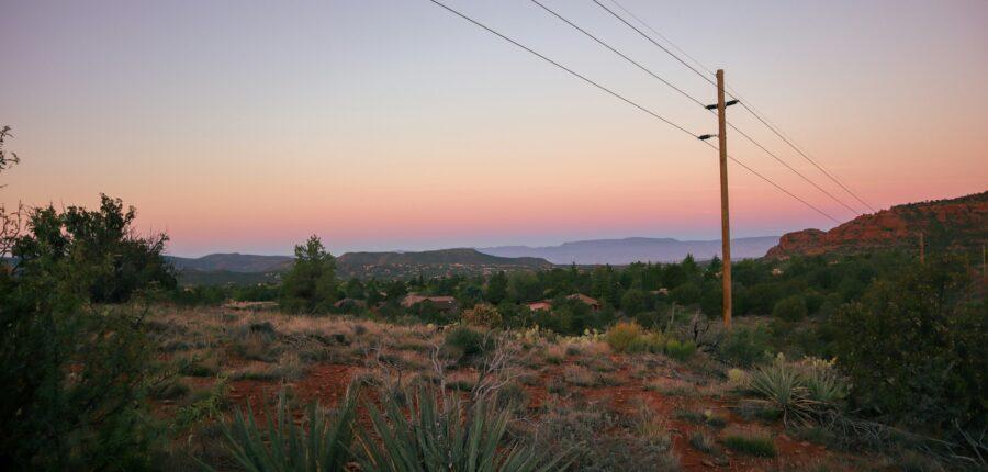 transmission lines in sedona, arizona