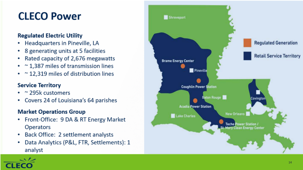cleco service map