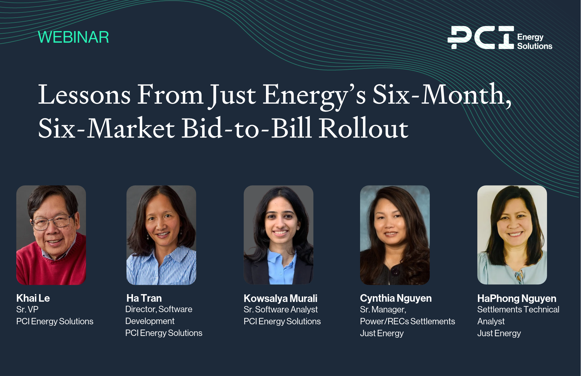 Webinar: Lessons From Just Energy’s Six-Month, Six-Market Bid-to-Bill Rollout