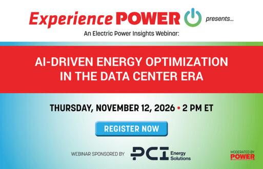 promo graphic for Experience POWER webinar taking place Nov. 12, 2026